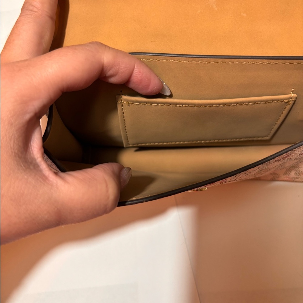 Michael Kors Floral Beige Clutch - Picture 3 of 3